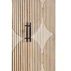 Grey Wash Elm Wood Wardrobe | Kyra