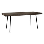 Grey Oak Wood Rectangular Dining Table | Mason