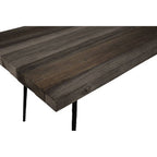Grey Oak Wood Rectangular Dining Table | Mason