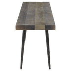 Old Oak Wood Bench | Mason