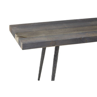 Old Oak Wood Bench | Mason