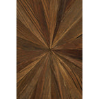 Brown Coffee Table with Elm Wood Top | Mitra