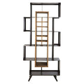 Black Iron Frame Shelf Unit | Mason