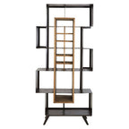 Black Iron Frame Shelf Unit | Mason