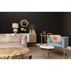 Blue Velvet Chair | Mias