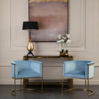 Blue Velvet Chair | Mias