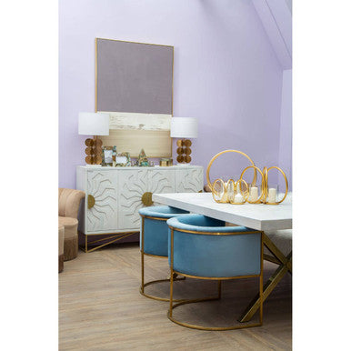 Blue Velvet Chair | Mias