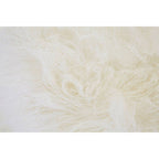 White Sheepskin Stool | Anafi
