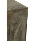 Marble Effect Side Table and Stool | Rosado