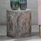Marble Effect Side Table and Stool | Rosado
