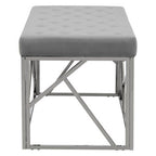 Powder Blue Geometric Bench | Allure