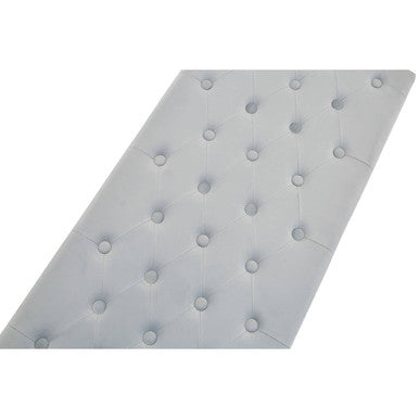 Powder Blue Geometric Bench | Allure