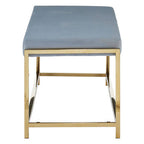 Gold And Powder Blue Bench | Allure