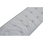 Powder Blue And Silver Finish Bench | Allure