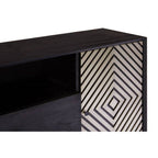 Patterned 2 Door Sideboard with Drawers | Boho