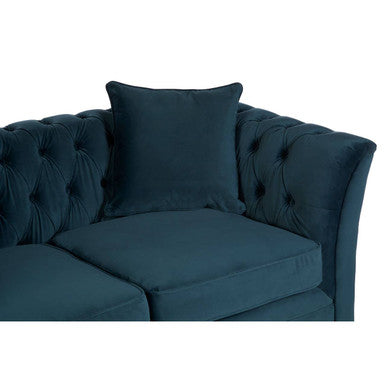 2 Seater Midnight Velvet Sofa | Sabrina