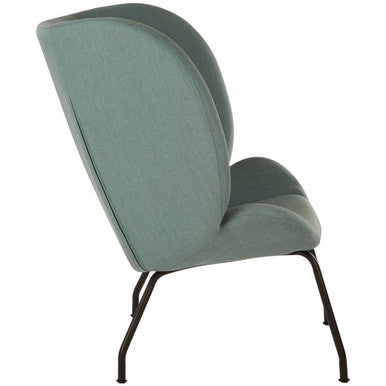 Green Fabric Accent Chair | Kolding