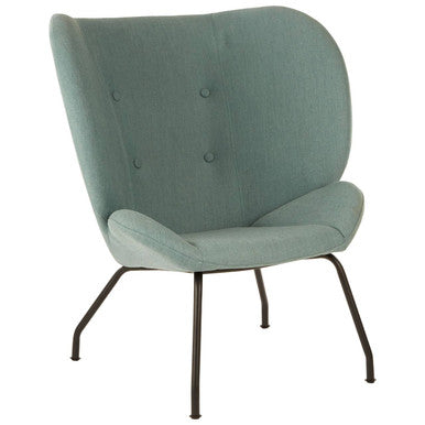 Green Fabric Accent Chair | Kolding