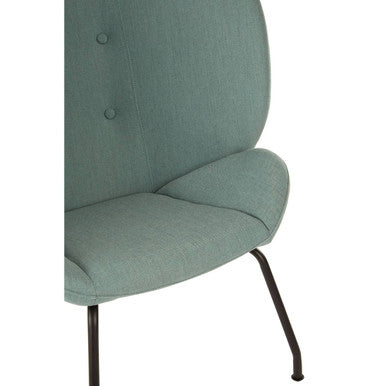 Green Fabric Accent Chair | Kolding