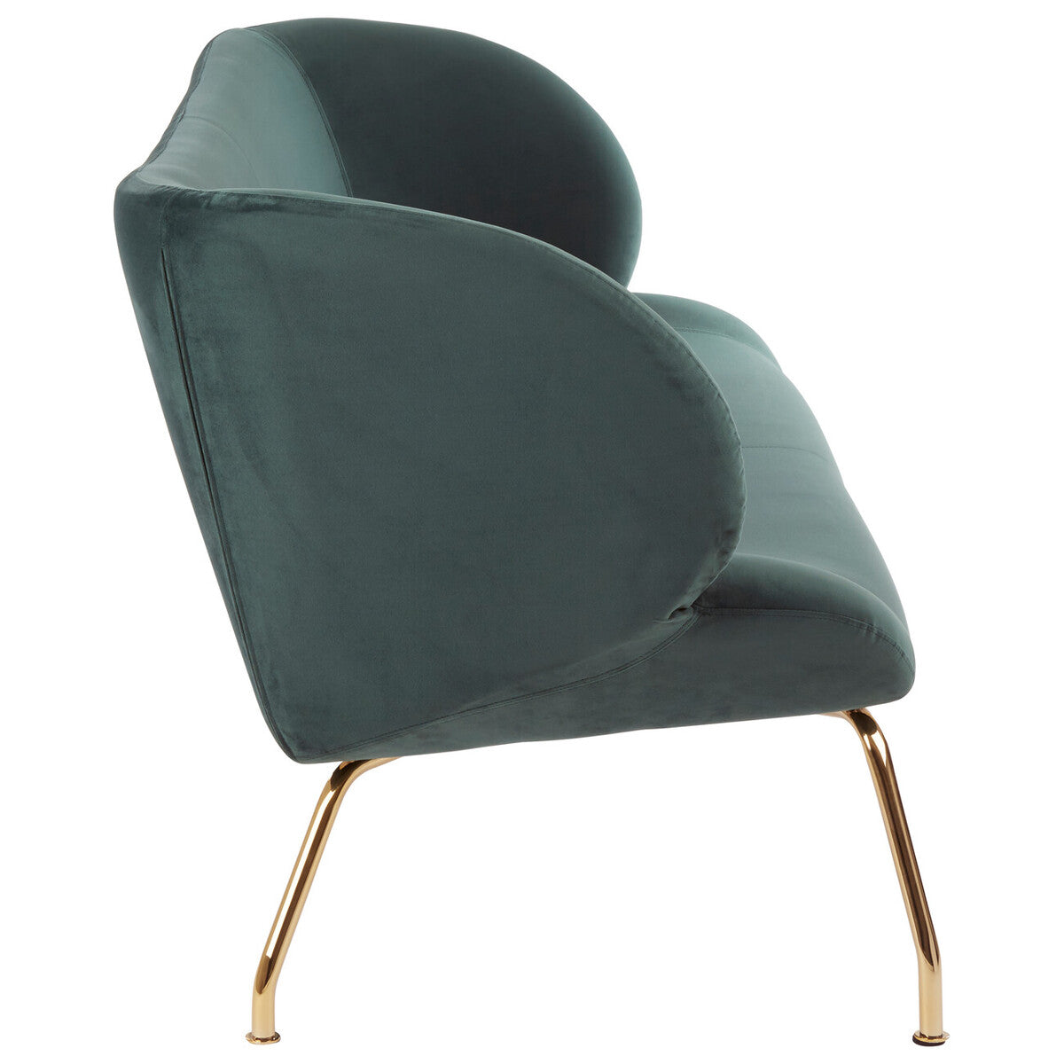 2 Seater Green Sofa, Kolding