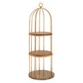 3 Tier Small Cage Design Shelf Unit | Horizon