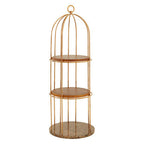 3 Tier Small Cage Design Shelf Unit | Horizon