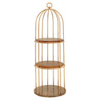 3 Tier Small Cage Design Shelf Unit | Horizon