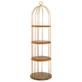 4 Tier Large Cage Design Shelf Unit | Horizon