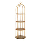 4 Tier Large Cage Design Shelf Unit | Horizon