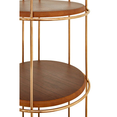 4 Tier Large Cage Design Shelf Unit | Horizon