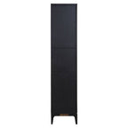 2 Tone Oak Wood Tall Cabinet | Salvar