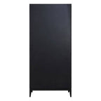 2 Tone Oak Wood Tall Cabinet | Salvar