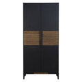2 Tone Oak Wood Tall Cabinet | Salvar