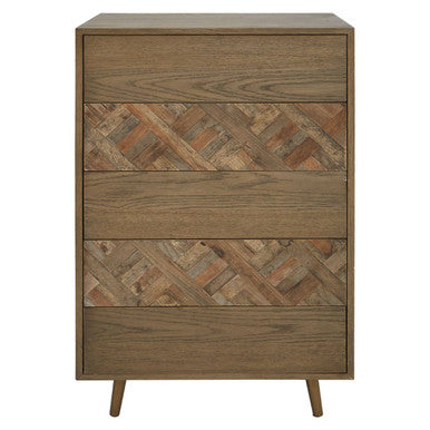 Wooden Chest of 5 Drawers | Salvar