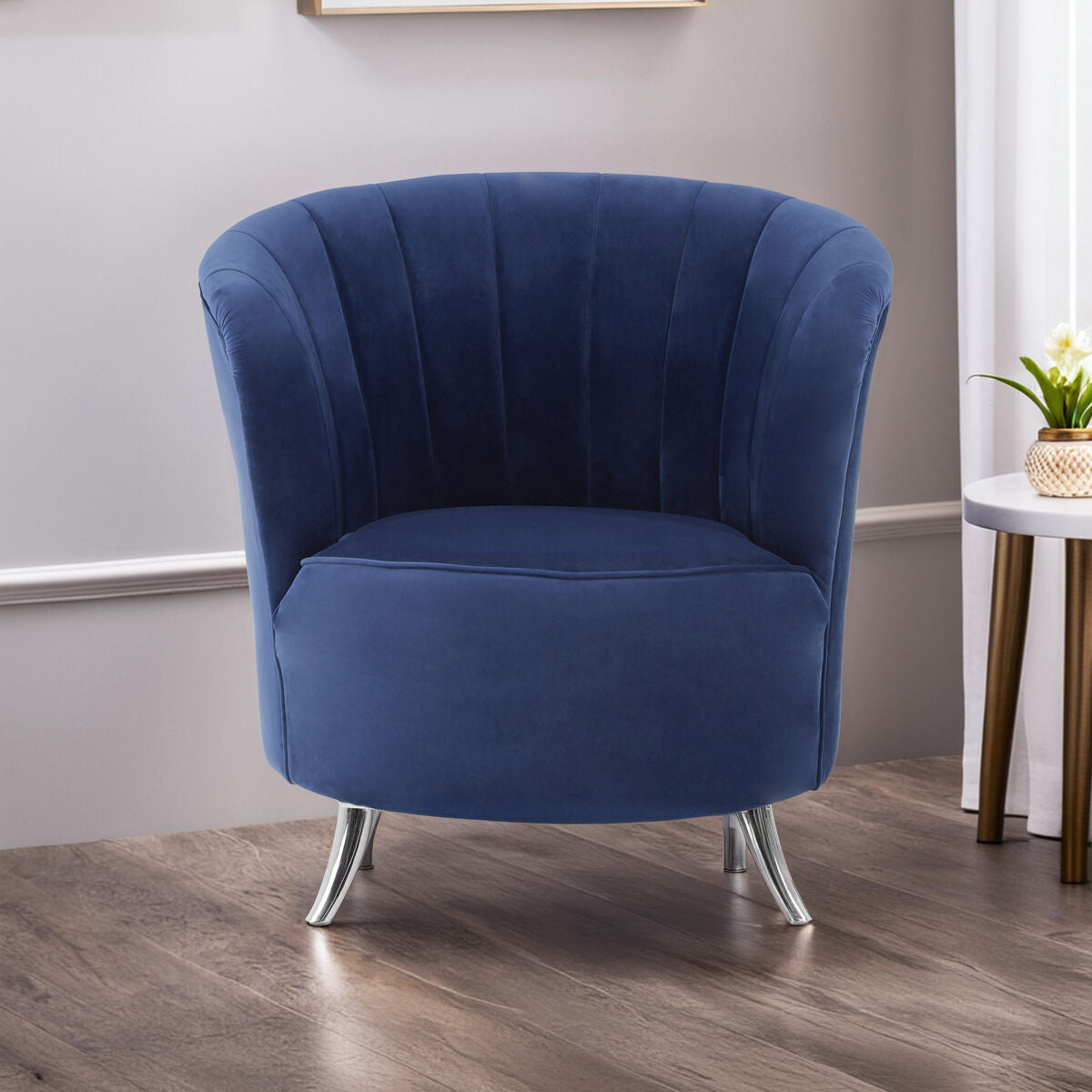 Blue Tub Chair | Maci