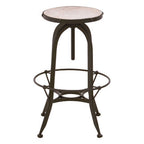 Vasco Black And White Finish Bar Stool