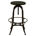 Black and Green Finish Bar Stool | Vasco