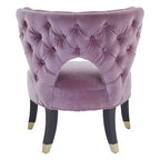 Lilac Velvet Accent Chair | Villi