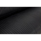 3 Seater Black Leather Sofa | Victor