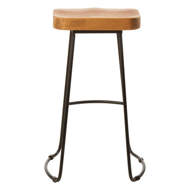 Oak Wood Bar Stool | Lyon