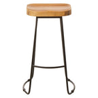 Oak Wood Bar Stool | Lyon