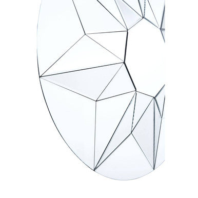 3D Shape Round Wall Mirror | Wanda