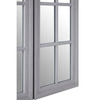 Grey Finish Dressing Table Mirror | Fret