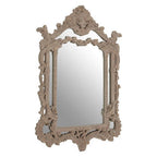 Antique Grey Ornate Wall Mirror | Vasari
