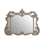 Antique Grey Finish Ornate Wall Mirror | Haniel
