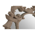 Antique Grey Finish Ornate Wall Mirror | Haniel