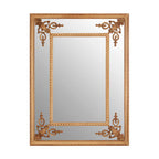 Gold Motifs Frame Wall Mirror | Marseille
