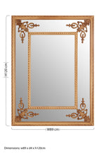 Gold Motifs Frame Wall Mirror | Marseille
