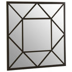 Black Metal Frame Wall Mirror | Descartes