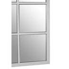Silver Grid Frame Wall Mirror | Descartes